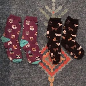 Used set of cat socks 😻